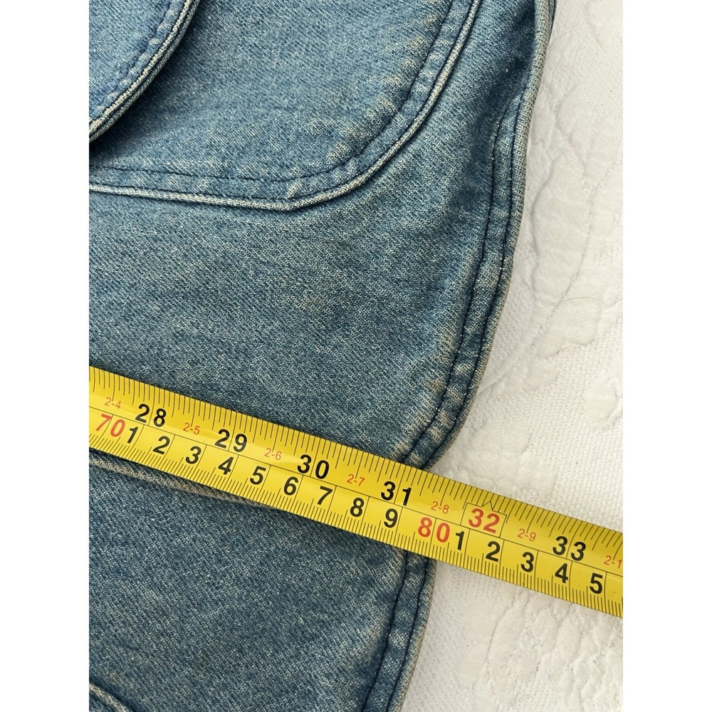Vintage LL Bean Denim Barn Coat Mens XL Wool Liner Corduroy Collar Chore Jacket - Picture 11 of 16